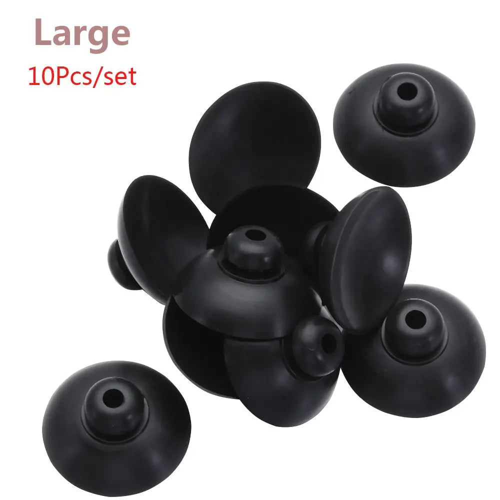 10 PCs Aquarium Suction Cup Filter Air Pump Water Pump Holder Sucker for Fish Tank Pump Suction Cups Aquatic Pet Supplies