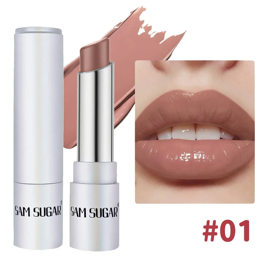 Butter Nourishing Lip Balm Long Lasting Moisturizing Plumping Soft Matte Lipstick Easy Apply