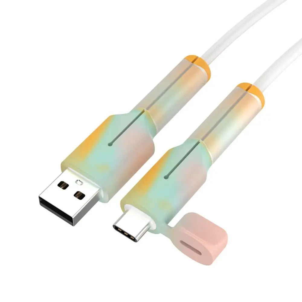 New Cable Protector Soft Silicone Cover Type C Charger Cable Protector Practical Accessories