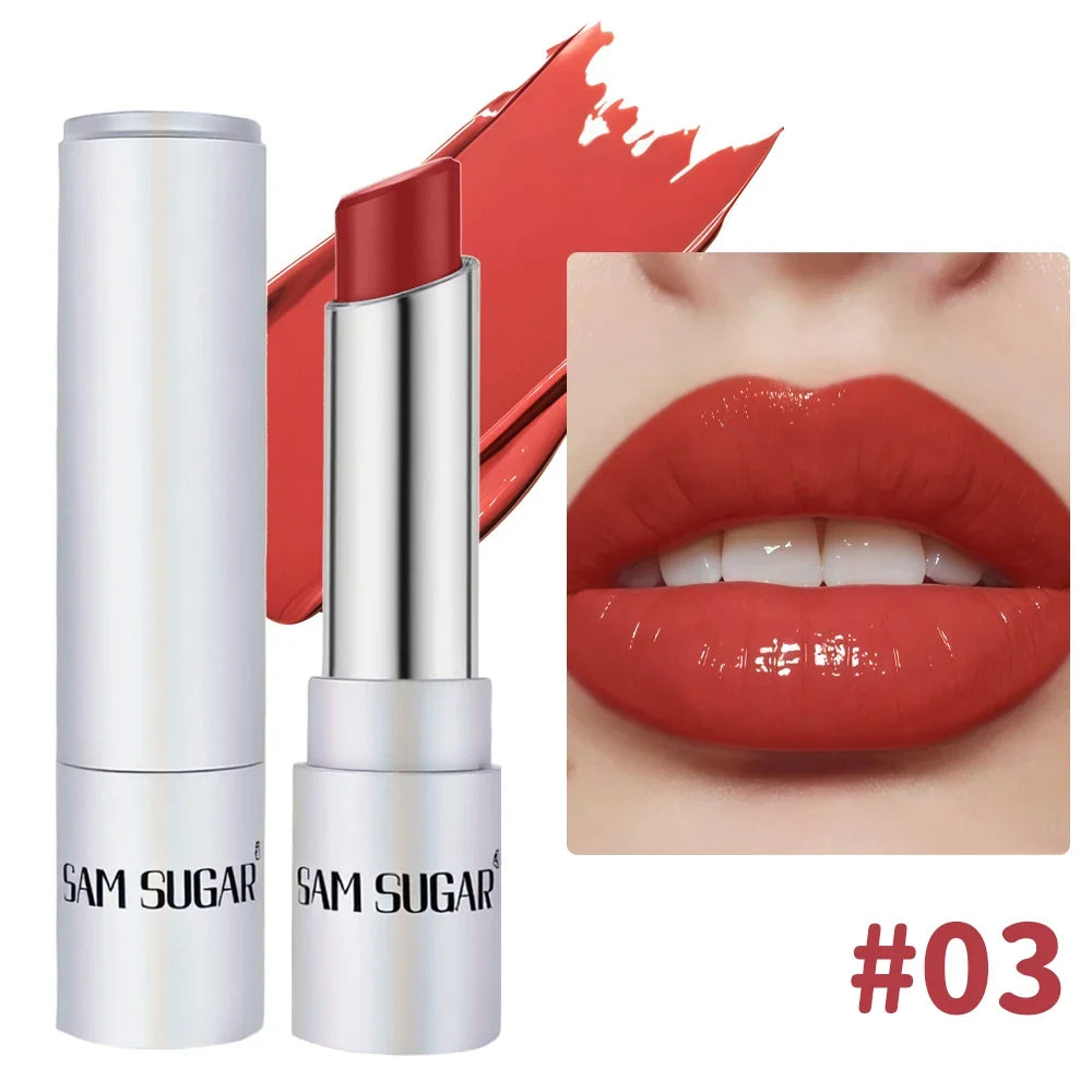 Butter Nourishing Lip Balm Long Lasting Moisturizing Plumping Soft Matte Lipstick Easy Apply