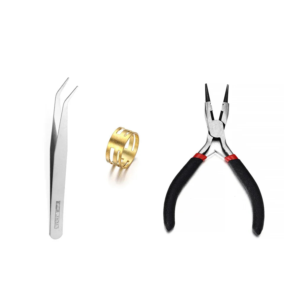 Alloy Accessories Jewelry Findings Set Repair Tools Lobster Clasp Open Jump Rings Earring Hooks for DIY Jewelry Making Supplies