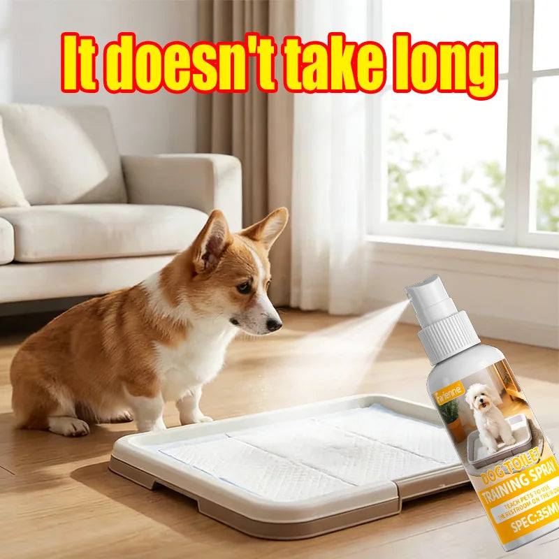 Dog Toilet Training Spray Pet Potty Inducer Puppy Pee Positioning Aid For Indoor Housebreaking Fast-Acting Puppy Training Aid