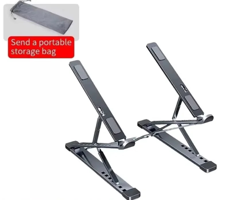 Laptop Stand For Macbook Folding Adjustable Aluminum Computer Pc Tablet Stand Notebook Tablelaptop Holder Heat Dissipation