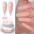 AS Painless Natural Builder Nail Gel Nail Tpo Free Self Leveling Gel for Nail Extension Construction Pink Varnish UV Led Gel