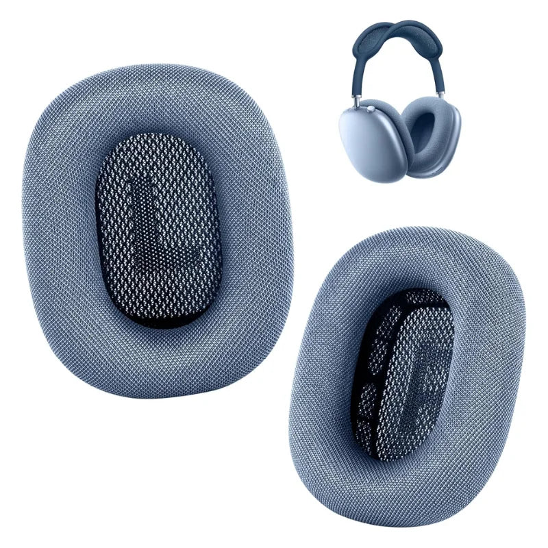 Magnetic Replacement Mesh Ear Pads for AirPods Max Headphones, Soft Ear Cushion Earmuff Pillow
