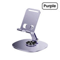 Foldable Mobile Phone Stand 360 Rotation Desktop Holder For iPad iPhone 15 14 13 Pro Samsung Tablet Cell Phone Portable Bracket
