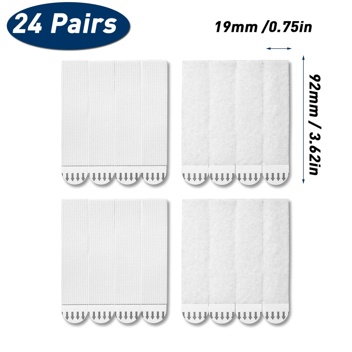 Heavy Duty Picture Hanging Strips Large Adhesive Wall Hooks No Nail Damage Free Easy Removal for Frames Posters and  Wall Decor