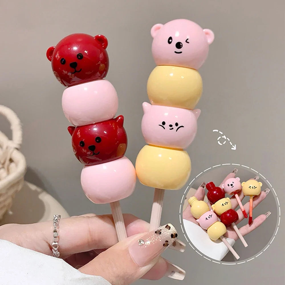 Gege Bear Matte Velvet Cute Candied Haws Lip Mud Lip Cream Lip Clay Long-lasting Color Non-drying Lipstick