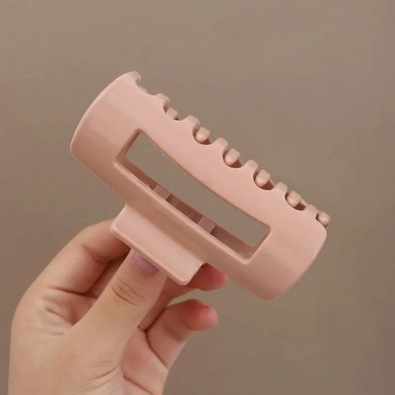 Soft Large Silicone Hair Claw Clips Flexible Bendable Non-Slip Grips for Thin to Thick Hair Durable Hair Accessories