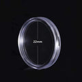 21-45mm Transparents Plastic Coinning Holder Box 10/100pcs Storage Case for Coinning Capsules, Collecting & Protection Containe