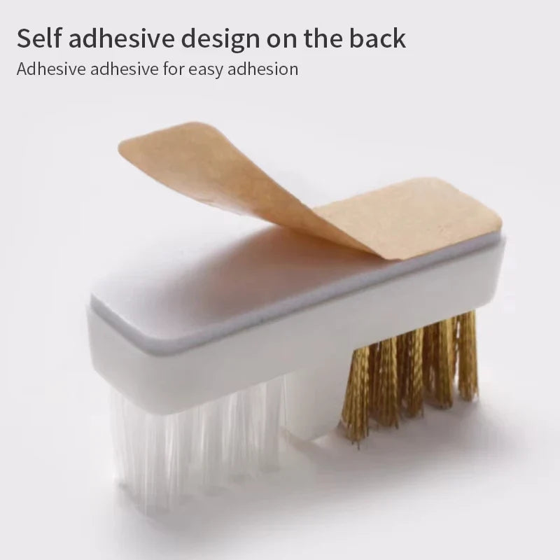 1pcs Electric Nail Grinding Head Cleaning Brush Portable Manicure Drills Bits Cleanser Dual Copper Wire Brush Clean Tools