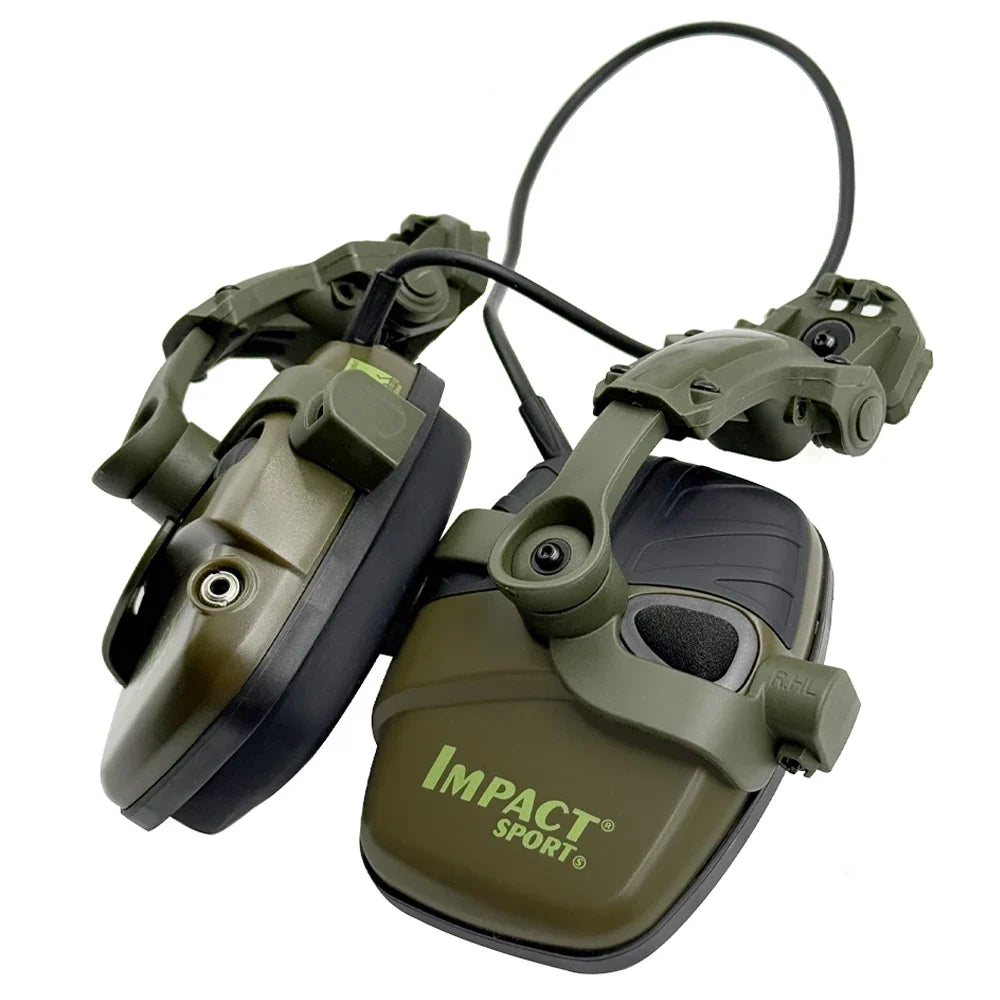 Electronic Headphones for Shooting Anti-noise Hearing Protection Protector Hunting Noise Reduction Earmuffs NRR23db