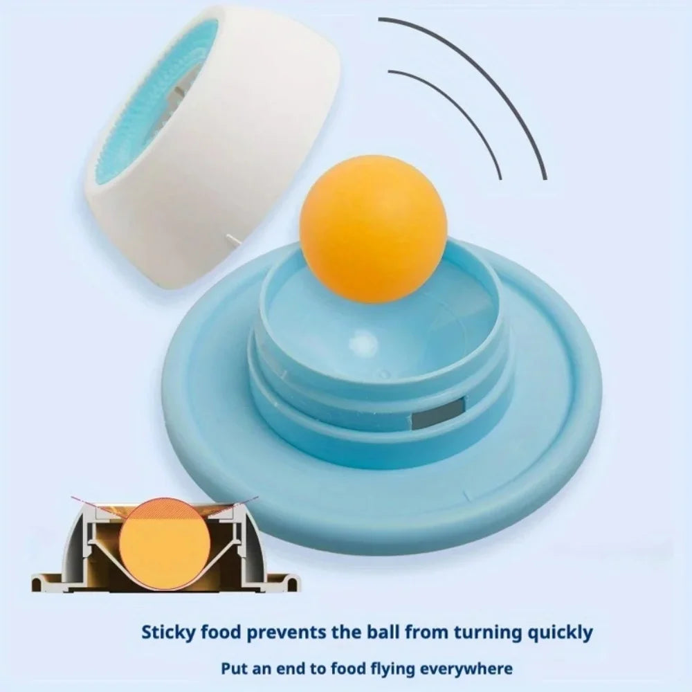 Pet Lickable Plate Wet Food Snacks Yogurt Lickers Slow Food Consumption Energy Consumption, Suitable for Cats and Dogs.