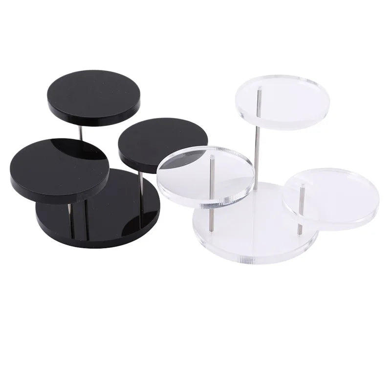 3 Layers Selling Fashion Temperament High-grade Sense of Acrylic Jewelry Display Stand/Multi-layer Round Cake and Dessert Rack