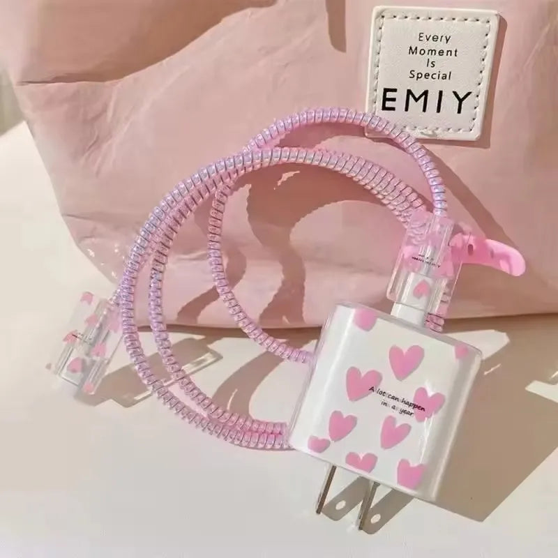 Butterfly Charger Protective Case Cable Protector For iPhone 18W/20W Fast Charging Cable Data Anti-break Charger Protective Rope