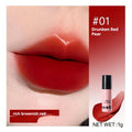Mooekiss Lipstick Matte Soft Mist Fog Lipclay Lipmud Long-lasting Concealer Non-stick Chestnut Brown Lip Clay Gloss