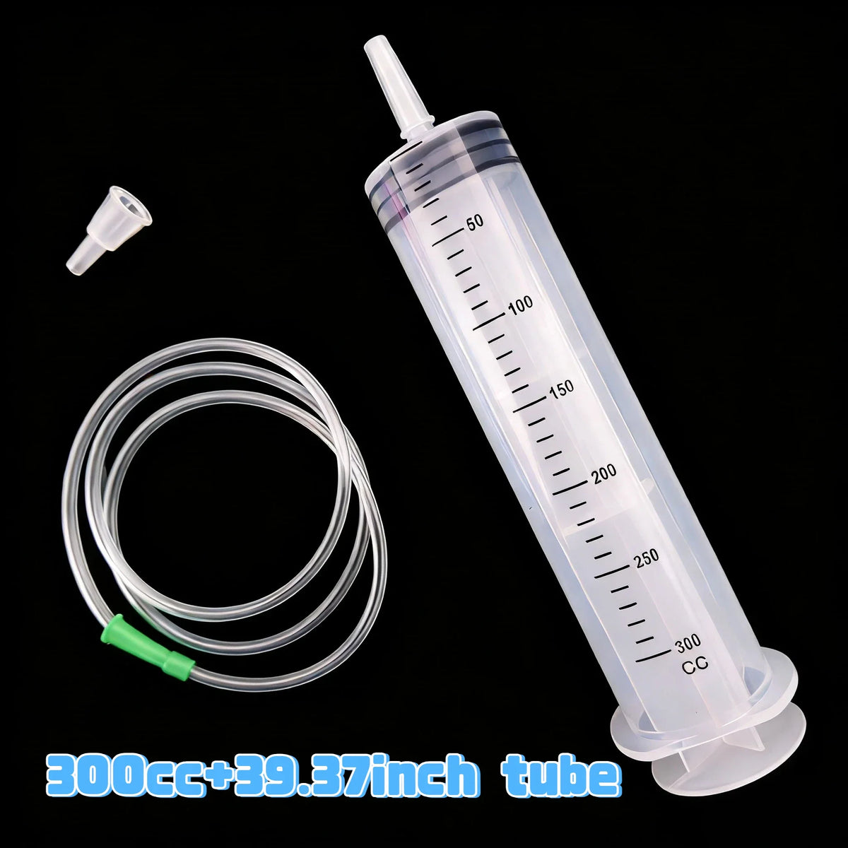 Versatile Oil Pump Syringe with 20ml-1000ml Capacities Including Needle Tube and 1m Soft Tube
