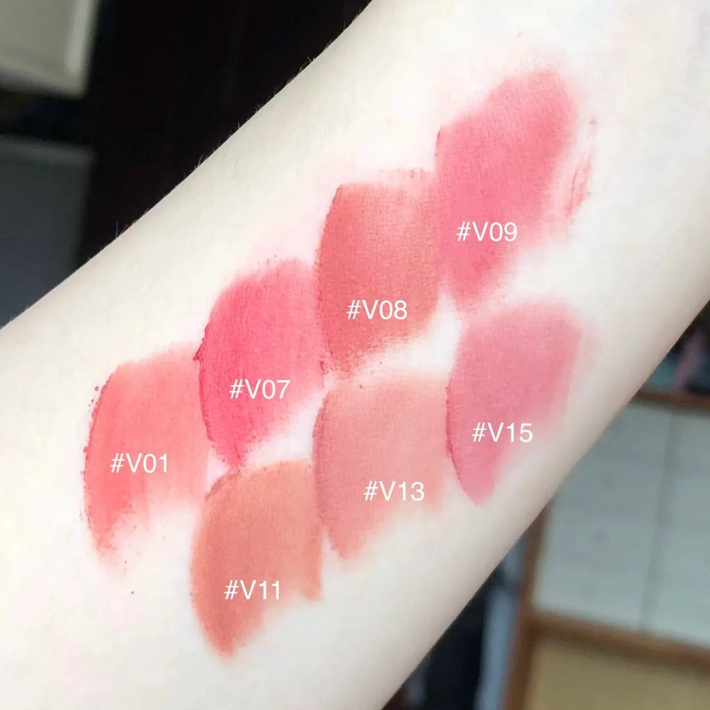 Mooekiss Lipstick Matte Soft Mist Fog Lipclay Lipmud Long-lasting Concealer Non-stick Chestnut Brown Lip Clay Gloss