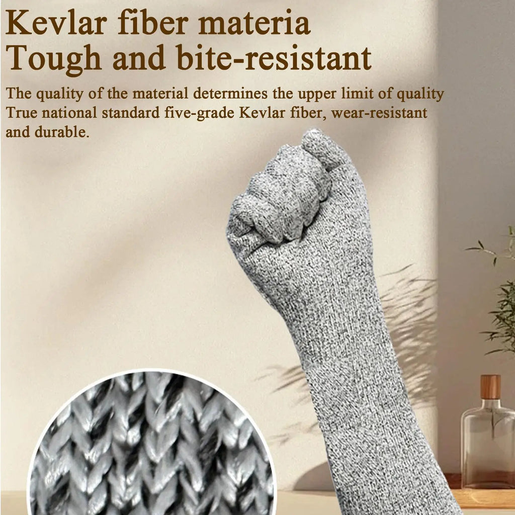 Pet Gloves Bite-resistant Hand Protection Gloves Scratch Resistant Bite Proof Multipurpose Glove For Birds Hamsters Cat Grooming