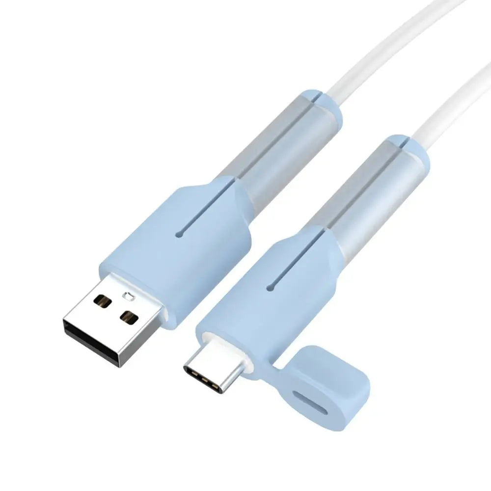 New Cable Protector Soft Silicone Cover Type C Charger Cable Protector Practical Accessories