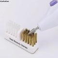 10 In 1 Nail Drill Bits Sets Electric Nail Drill Kit 3/32" Tungsten Carbide Nail Files Manicure Pedicure Set Home Salon Use