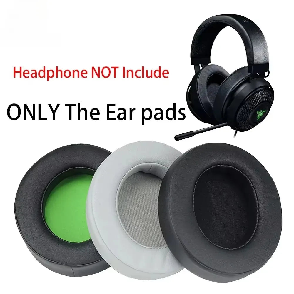 Replacement Earpads Foam Ear Pads Cushions Headband Pad For Razer Kraken 7.1 Chroma V2 USB Gaming Pro Headphones Cover Earmuffs