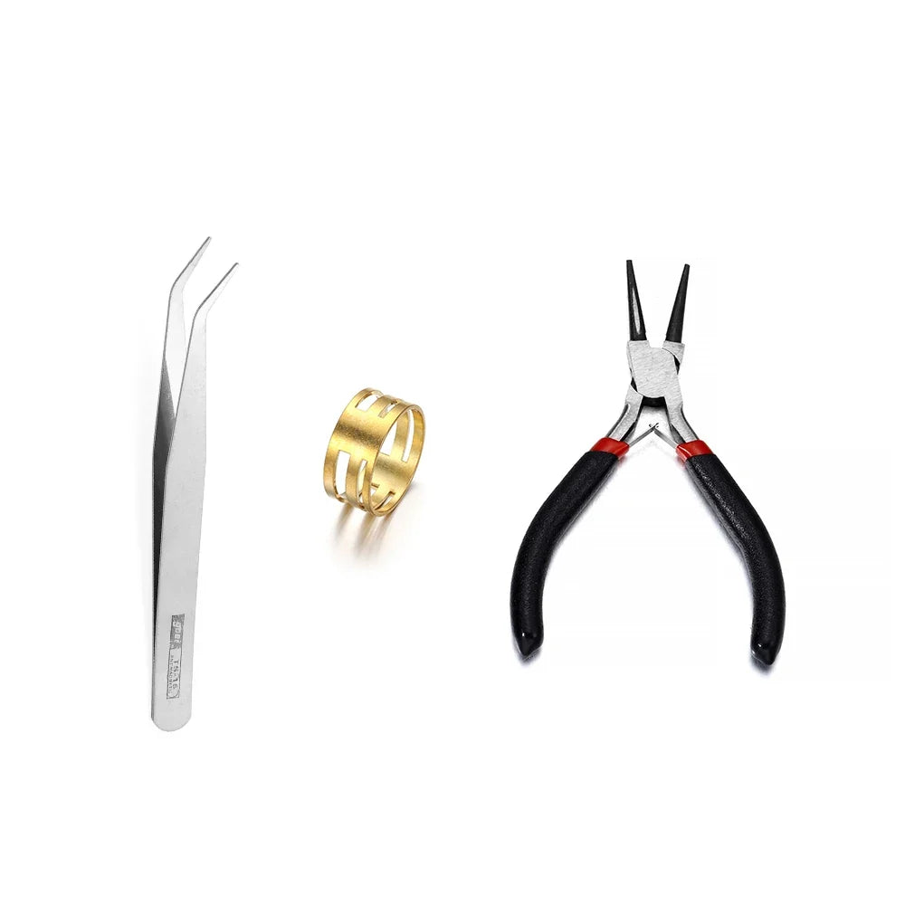 Alloy Accessories Jewelry Findings Set Repair Tools Lobster Clasp Open Jump Rings Earring Hooks for DIY Jewelry Making Supplies