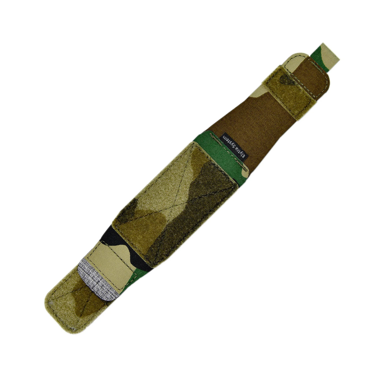 TACTICAL Nylon Style Watch Band with Cover Flap Smartwatch Compatible for Men Women Outdoor Hunting Watch Straps