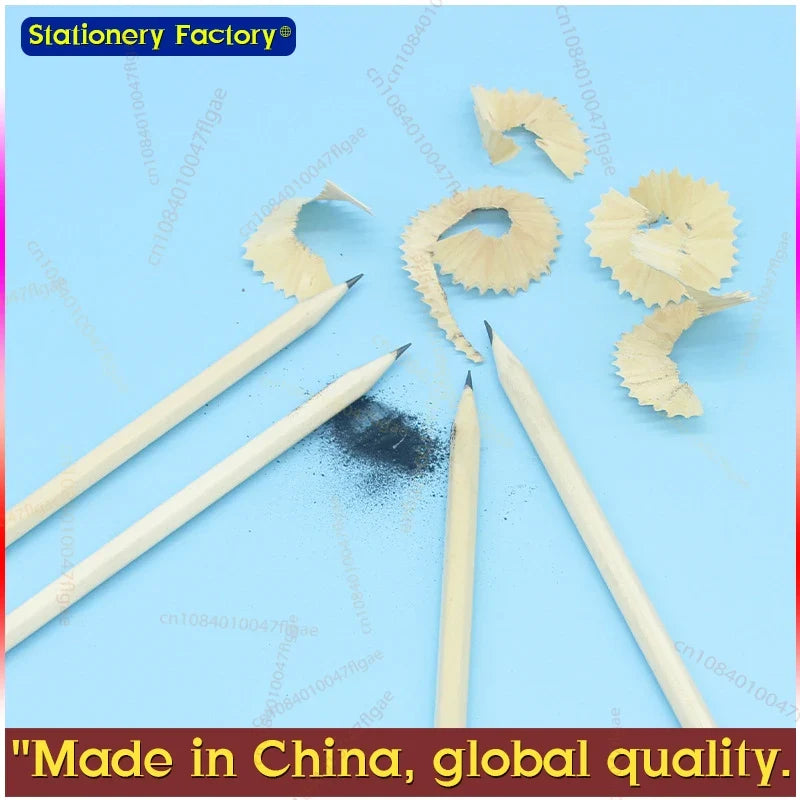 100pcs/lot Wood Pencil HB Black Hexagonal Non-toxic Painting Writing Standard Pencil Cute Stationery Office School Supplies