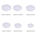 6Pcs/Set Transparent Silicone Kitchen Utensils Fresh-keeping Stretch Universal Bowl Cover Refrigerator Microwave Oven Sealed