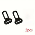2/4 Pet Seat Belt Adapters Car Metal Clips for Pet Leashes, Compatible with Truck & Car Seats