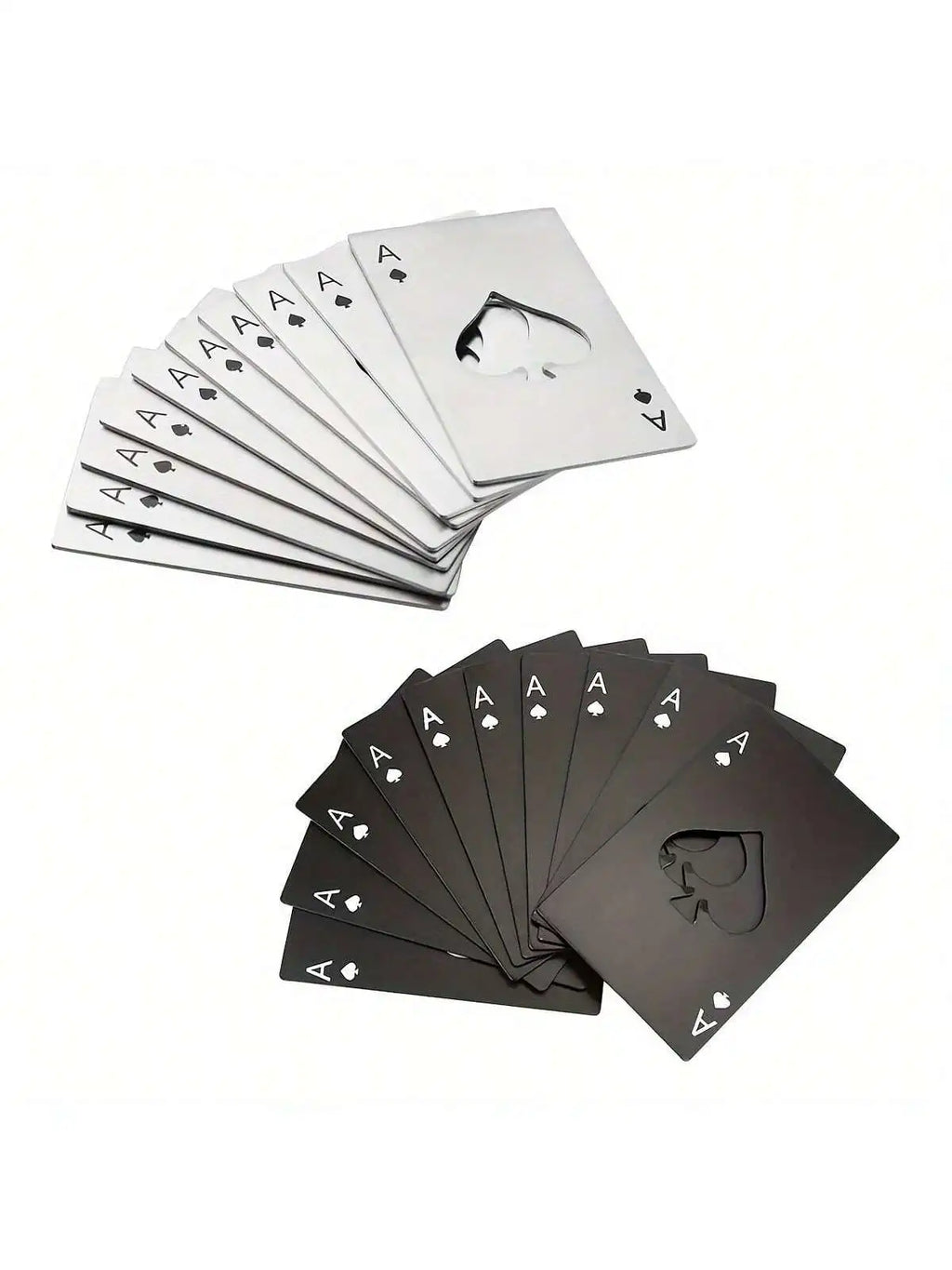 Stainless Steel  Spades A Winemaker Bottle Opener Playing Cards Bottle Opener Credit Card Beer Bottle Opener