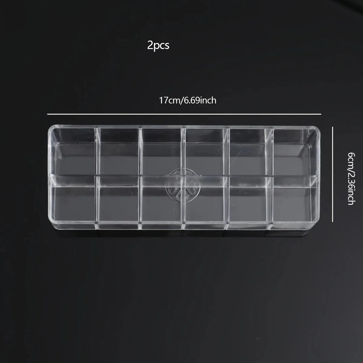 Clear 12 Grid Lipstick Stand Case Makeup Organizer Storage Box Lipstick Display Stand Holder Cosmetic Jewelry Organizer Box