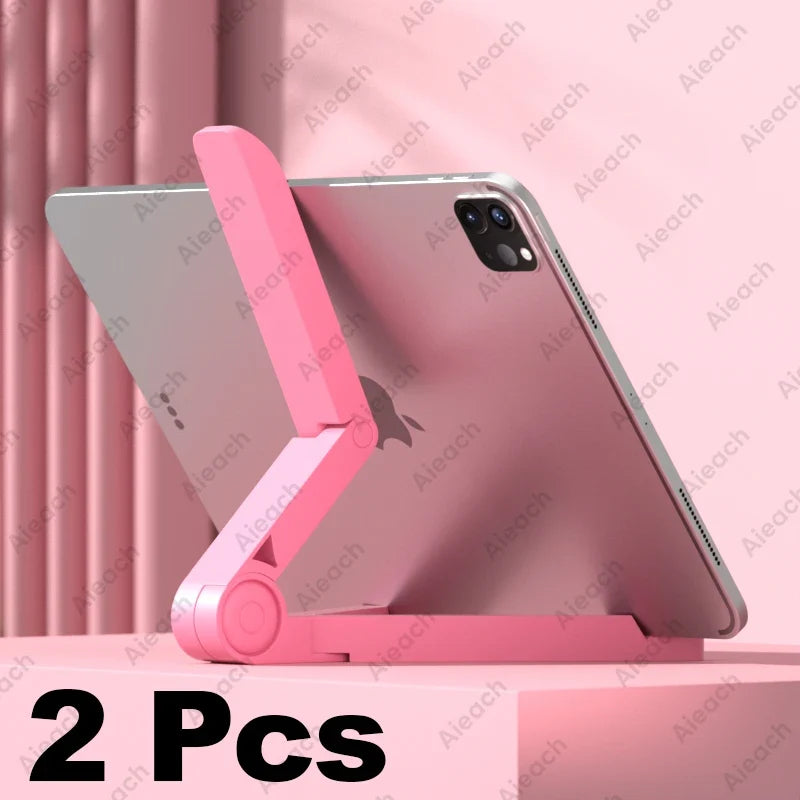 Desktops Stand For Tablet 4.7 to 12.9 inch , Adjustable Folding Bracket Tablet Holder For iPad Xiaomi Samsung Mobile Phone Suppo