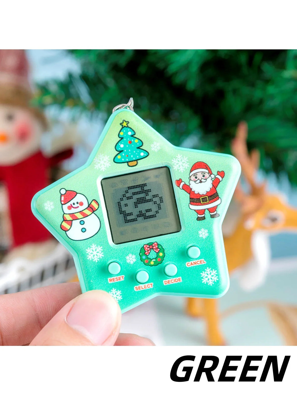 Electronic Pets Game Toys Keychain Virtual Cyber Digital Animals Toys Nostalgic Game Machine For Kids Child