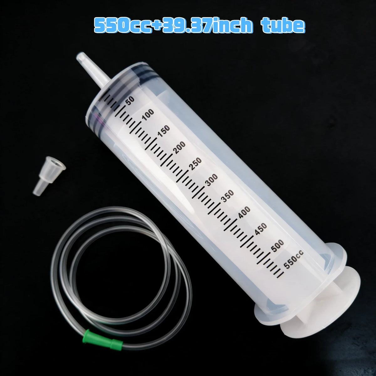 Versatile Oil Pump Syringe with 20ml-1000ml Capacities Including Needle Tube and 1m Soft Tube