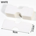 50pcs Foldable Blank Kraft Package Display Card Necklace Bracelet Hairband Price Hang Tag For DIY Jewelry Making Supplies