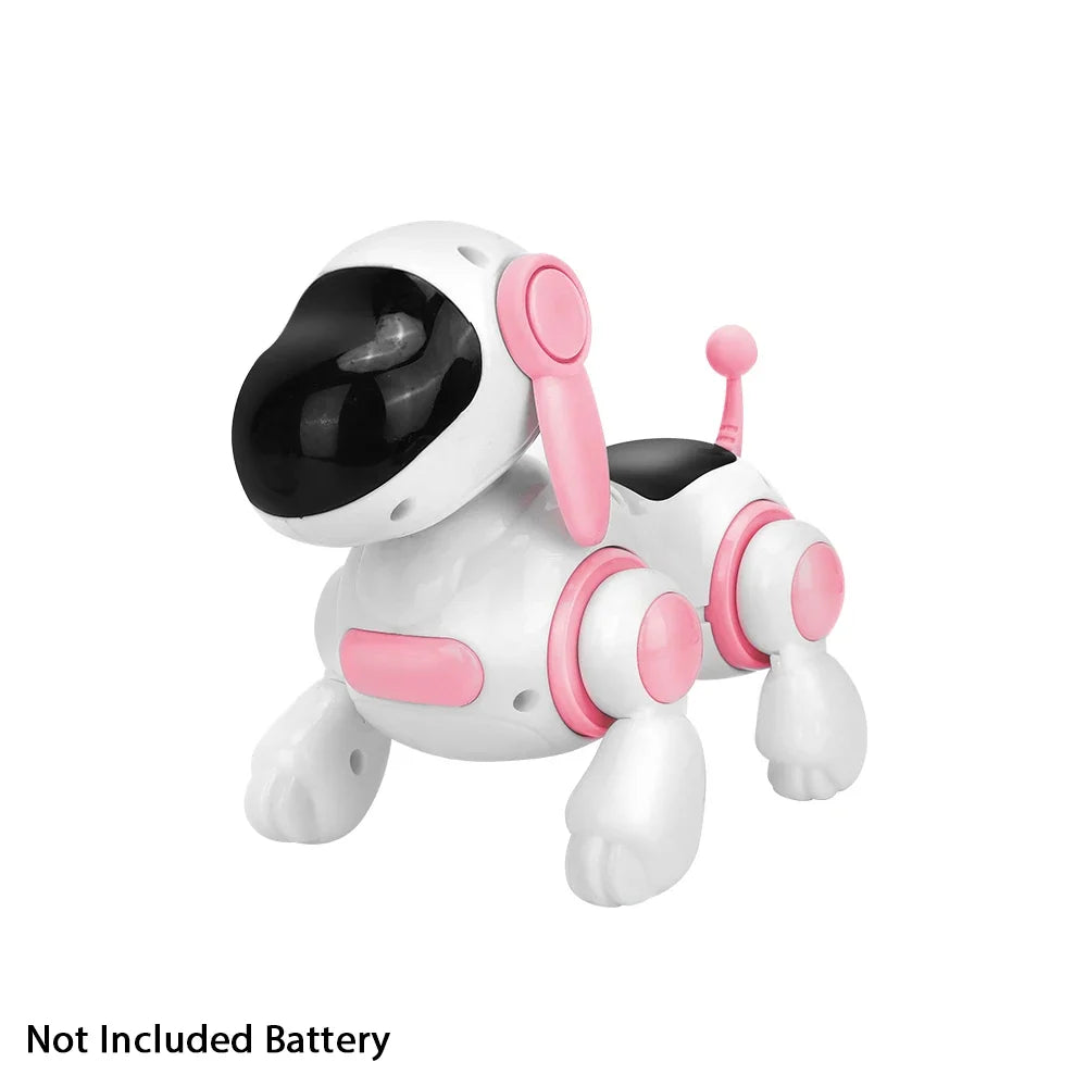 Smart Interactive Robotic Dog,Simulated Walking, Light, Sound, Music, Children's Educational Crawling, Singing And Interactive f