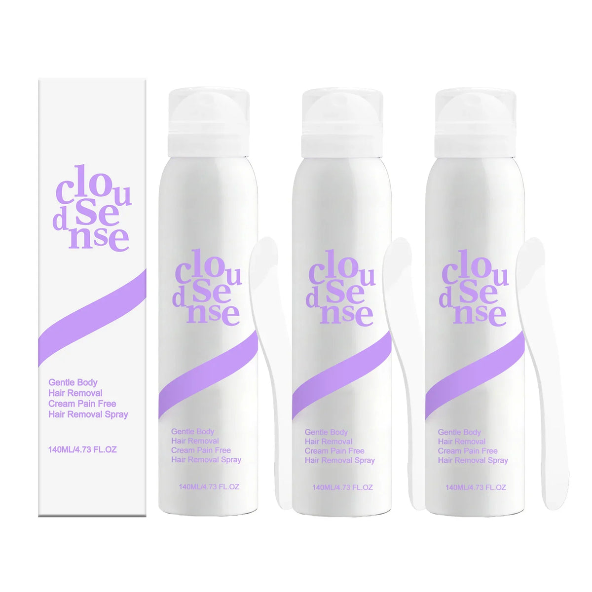 Body Hair Removal Mousse Spray Gentle Painless For Armpit Legs Arms Smooth No Black Spots Refreshing Hair Remover