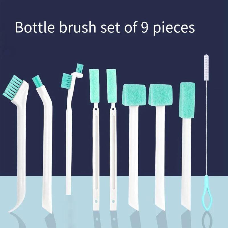 Cleaning Cup Crevices, Cup Cleaning Tools, Kit for Bottle Washing, Small Brush, Full Cup Brush, Wall Breaking Machine