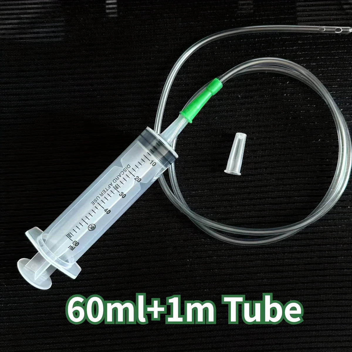 Versatile Oil Pump Syringe with 20ml-1000ml Capacities Including Needle Tube and 1m Soft Tube