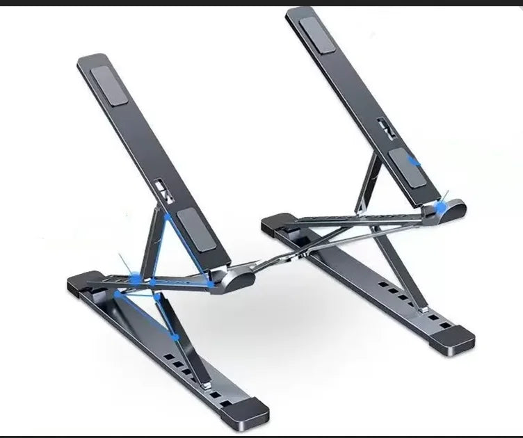Laptop Stand For Macbook Folding Adjustable Aluminum Computer Pc Tablet Stand Notebook Tablelaptop Holder Heat Dissipation