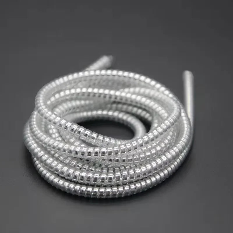 1.4M Laser USB Charging Data Line Cable Protector Wire Cord Protection Wrap Cable Winder Organizer For iPhone For Xiaomi