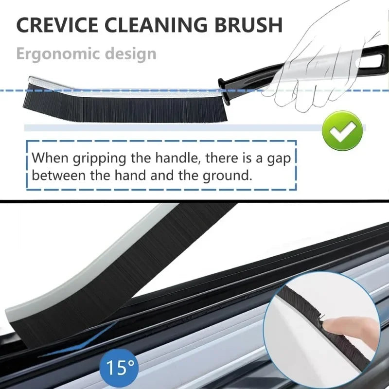 Durable Grout Gap Cleaning Brush Kitchen Toilet Tile Joints Dead Angle Hard Bristle Cleaner Brushes for Shower Floor Line