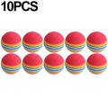 50/10PCS Pet Toy Balls Interactive Rainbow EVA Balls Cat Dog Training Toys Soft Automatic Jumping Balls Pet Playing Supplies