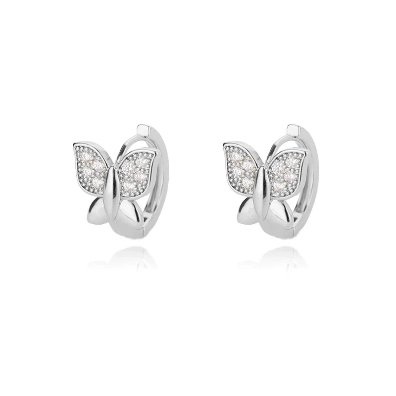 Butterfly Earrings For Women Girls Modern Gold Color Stainless Steel Earrings 2026 Trend New in Wedding Aesthetic Jewelry Femme