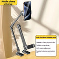 Adjustable Tablet Stand Foldable 3 Sections Arms Bedside Phone Holder for 5-12Inch Phone Ipad Pro Mini for Xiaomi