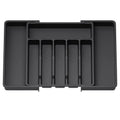 3 Color Upgradation Adjustable FlatwareTableware Organizer Plastic Multifunctional Drawer Organizer for Kitchen Counter Utensils