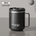 480ML  Stainless Steel Double Wall Insulated Coffee Mug With Handle Keeps Cold and Heat Thermal Mug Leak-proof Drinking Cup