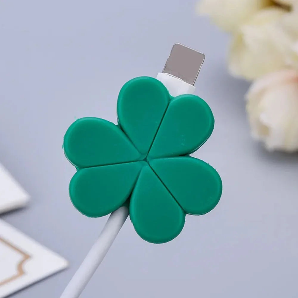 1pcs Fruit Shape Cable Protector Protective Sleeve Cute Anti-breakage Data Line Mobile Phone Charging Cable Protector For iphone